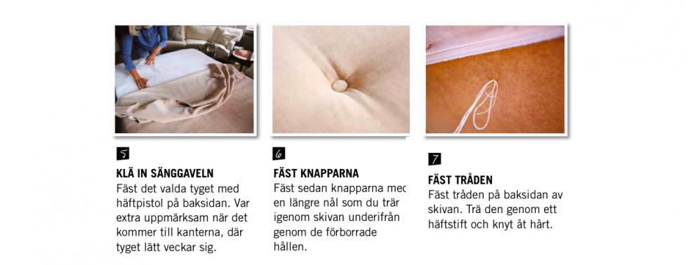 Gör det själv Sänggavel Steg för Steg Sänggavel