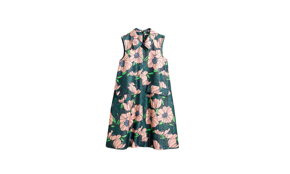 H&M, blommig klänning