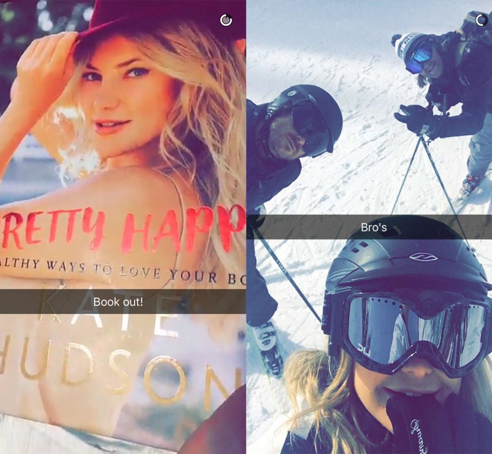 1-kate hudson snapchat
