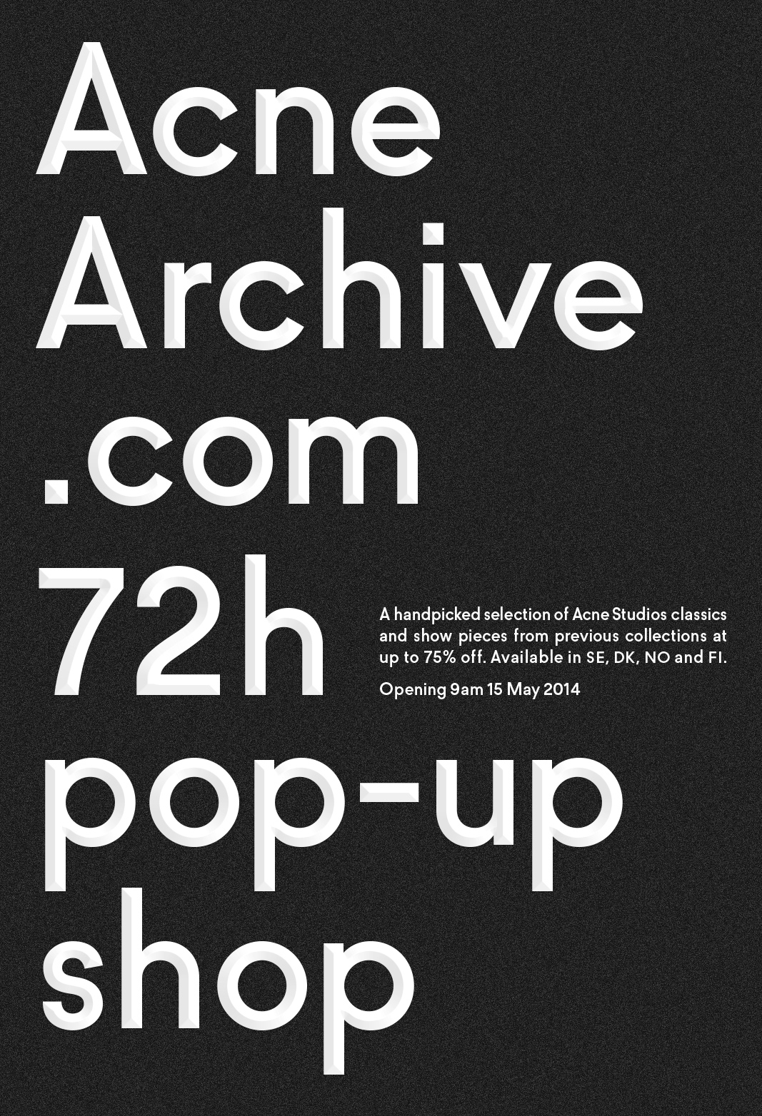 Acne_Archive-Flyer1