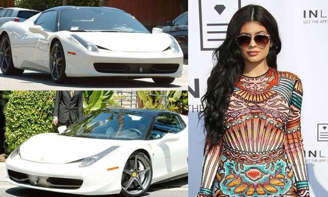 Kylie Jenners galna makeover av sin två veckor gamla Ferrari