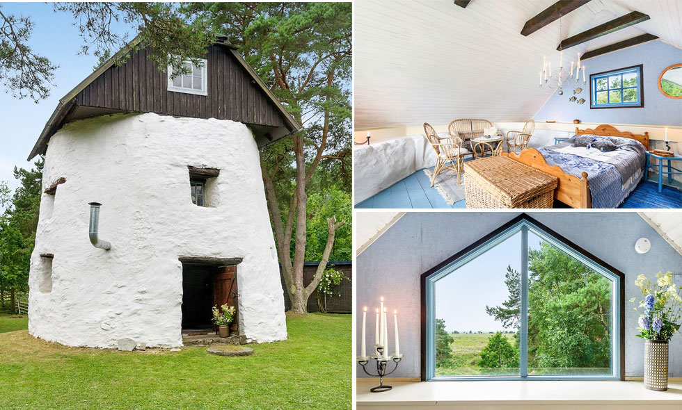 Den gotländska kvarnen kan bli ditt nya sommarhus