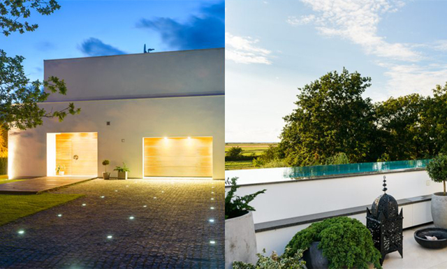 Den arkitektritade villan i Falsterbo med lyxig Miami-känsla