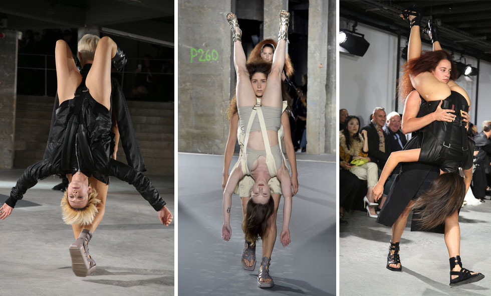 Rick Owens stod för den galnaste visningen under Paris Fashion Week