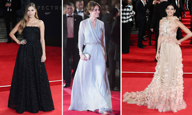 De vackraste klänningarna från premiären av nya Bondfilmen