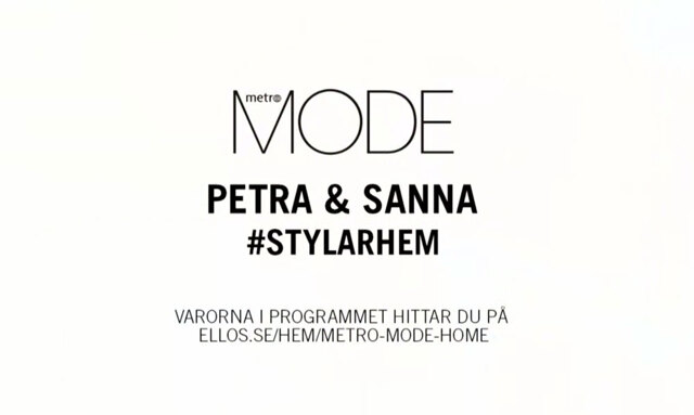 Petra & Sanna #stylarhem