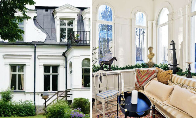 Kolla in detta fantastiska hus i Uppsala – rena prinsessdrömmen