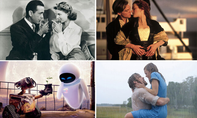 11 romantiska filmer att se i helgen