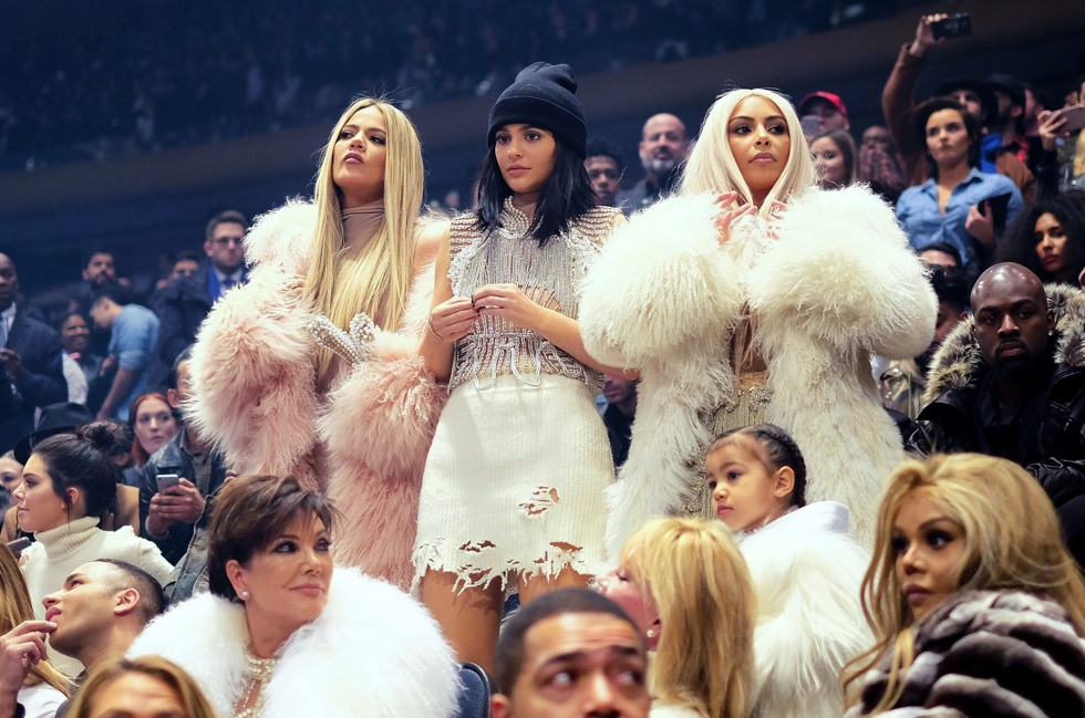 Kim Kardashian Rocks Platinum Blonde 'Do While North Dances At Kanye West's  'Yeezy Season 3' Fashion Show Entertainment Tonight, Yeezy Season  Kardashians