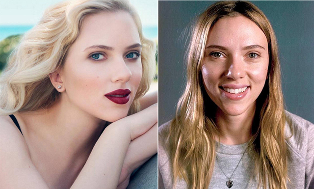 Scarlett Johansson: Bakom smink och glamour är jag bara en vanlig tjej