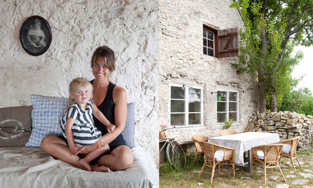 Kolla in Amelia Widells underbara sommarhus på Gotland