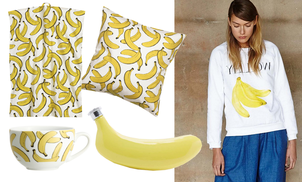 Bananen är den nya ananasen! 8 banan-prylar vi vill ha sommaren 2016