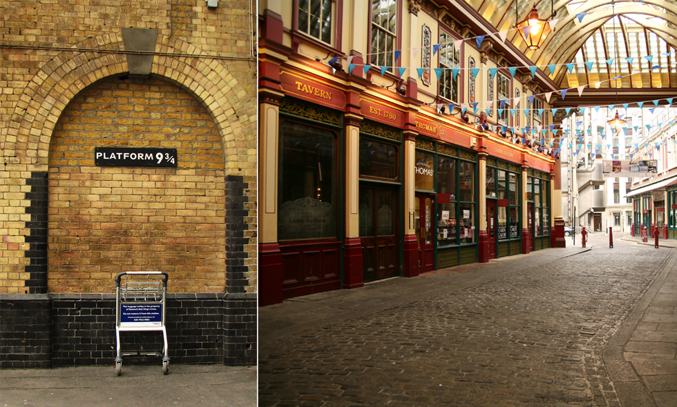 9 häftiga platser du måste besöka om du är ett Harry Potter-fan