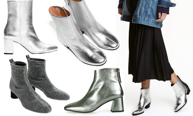 Silvriga boots är säsongens hetaste skomodell – vi tipsar om de 7 snyggaste i butik!