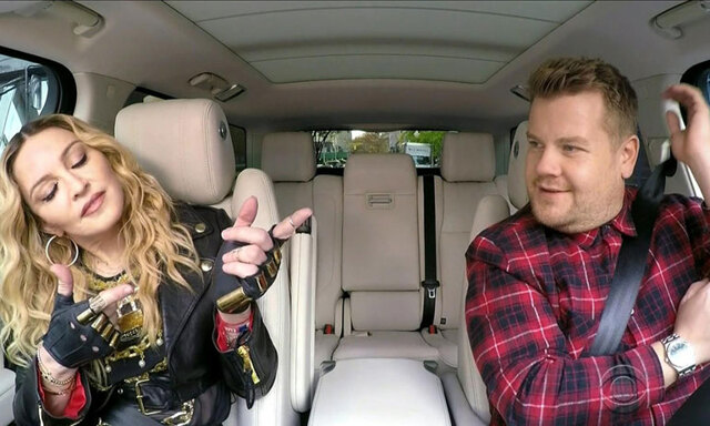 Carpool Karaoke med självaste Madonna sätter standarden för helgen