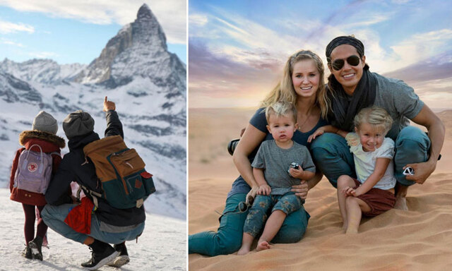 The bucket list family reser jorden runt på heltid – inspireras av deras drömliv!
