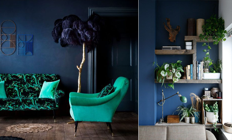 Inspireras av årets finaste färgkombination – blå och grön
