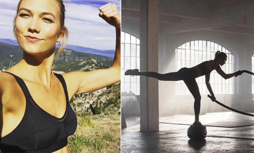 10 gånger modellen Karlie Kloss inspirerat oss till att träna – här är hennes bästa tips