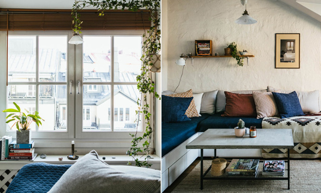 Veckans hem är en supermysig trea på Södermalm