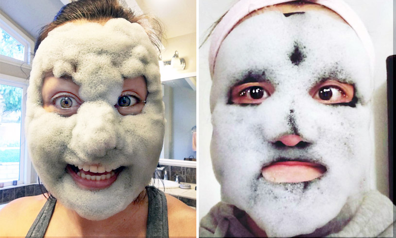 Senaste skönhetstrenden som tar över Instagram – koreansk bubble mask