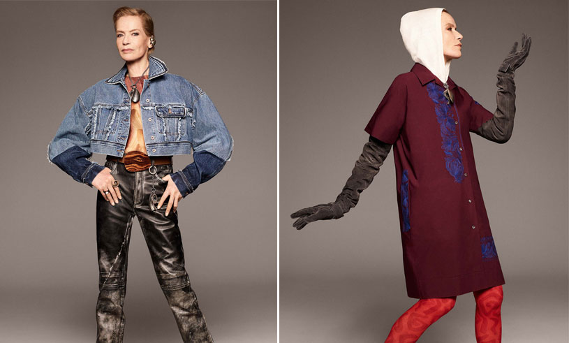 Acne Studios kollektion frontas av 78-årig supermodell (och visar att coolhet inte har en åldersgräns!)