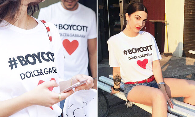 Efter kritiken – Dolce & Gabbana uppmanar till att “bojkotta” egna varumärket