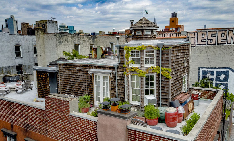 Villan på ett hustak i New York får oss att vilja flytta in direkt
