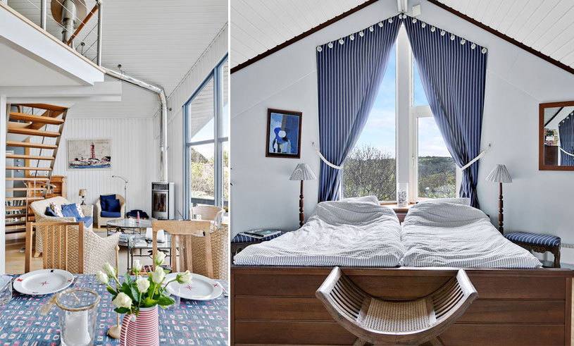 Den futuristiska lyxvillan vid Marstrand har allt vi drömmer om hos ett sommarhus