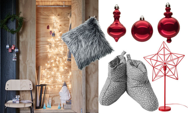 Klassiskt rött och grått – här är våra 14 favoriter inför julen 2017 på Ikea