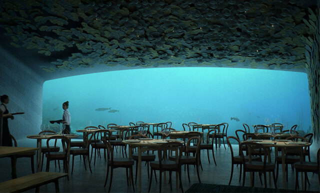 Här är restaurangen under vattnet (det är närmare än du tror!)