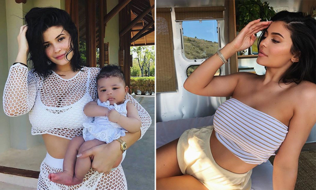 Kylie Jenner slutar visa bilder på dottern Stormi – det här tros vara anledningen!