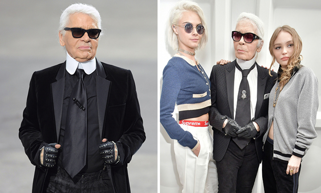 Modeikonen och designern Karl Lagerfeld är död