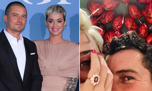 Krossad champagneflaska och sönderriven kappa – Katy Perry berättar ALLT om Orlando Blooms frieri
