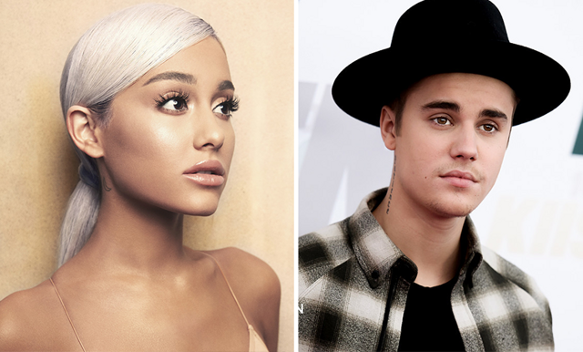 Idag släpper Justin Bieber och Ariana Grande musik – tillsammans med Leonardo DiCaprio