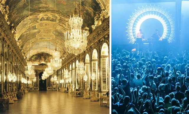 Har du hört om sommarens hetaste rave – i Versailles pampiga spegelsal
