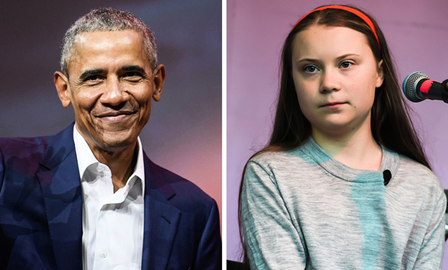 Mäktigaste bilden vi någonsin sett på Greta – tillsammans med ingen mindre än Barack Obama