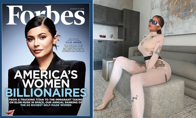 Forbes backar – menar att Kylie Jenner inte är (och aldrig varit) miljardär
