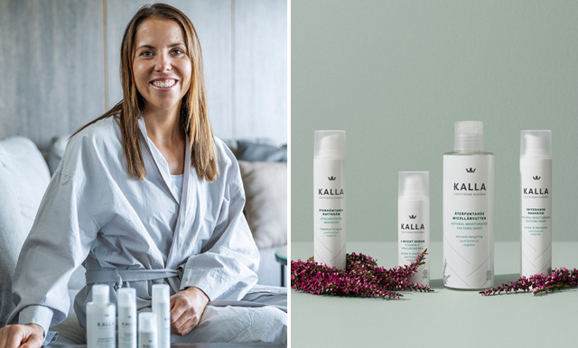 Charlotte Kalla lanserar hudvårdsserie med Kronans Apotek – här är de nio produkterna