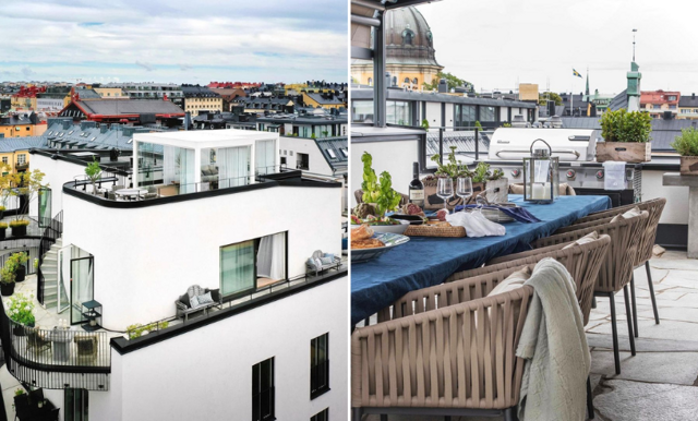 Penthouse mitt på Östermalm – här är den lyxigaste lägenheten på marknaden just nu