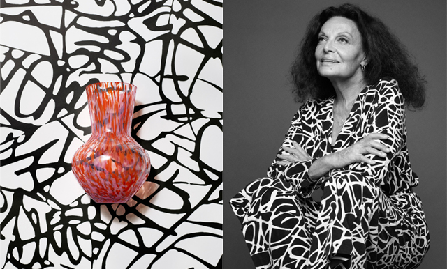 Diane von Furstenberg designar kollektion för H&M Home – då släpps den