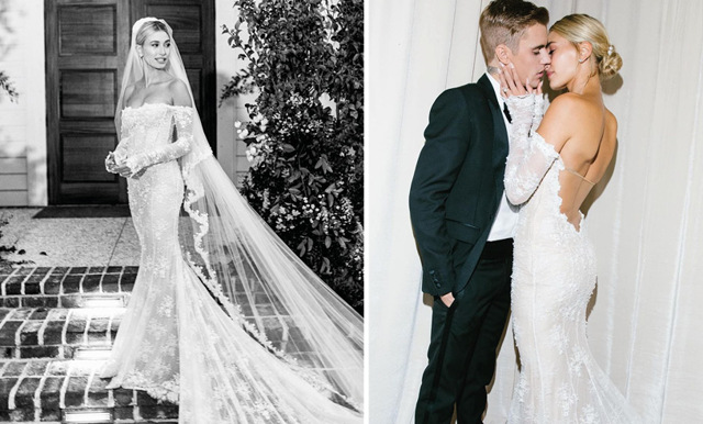 Justin och Hailey Bieber återupplever sin bröllopsdag