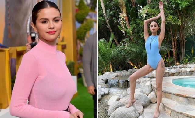 Selena Gomez hyllas för att visa upp sina ärr i en ny kampanj för badkläder