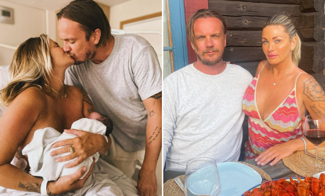 Efter babylyckan: därför fortsätter Carolina Gynning och Viktor Philipsson att leva som särbor