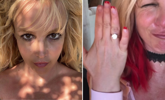 Britney Spears har förlovat sig – visar upp förlovningsringen i ny video