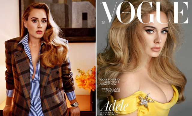 Adele pryder Vogues omslag – berättar om den drastiska viktminskningen och skilsmässan