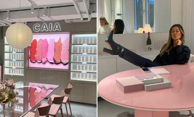 Bianca Ingrosso visar upp nya Caia-kontoret – vi säger bara wow!