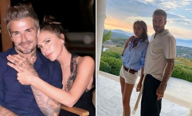 Victoria Beckham postade bild på David Beckhams rumpa – Internet kokar