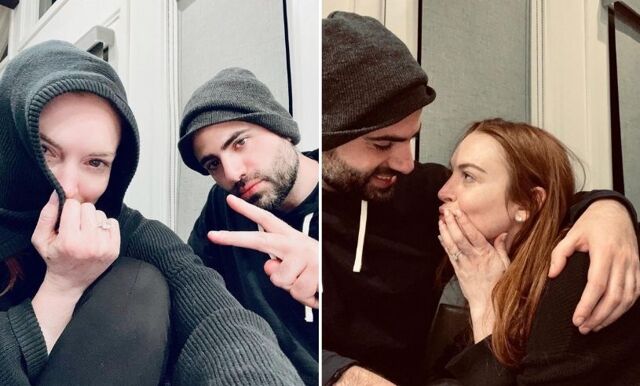 Lindsay Lohan har förlovat sig med pojkvännen Bader Shammas