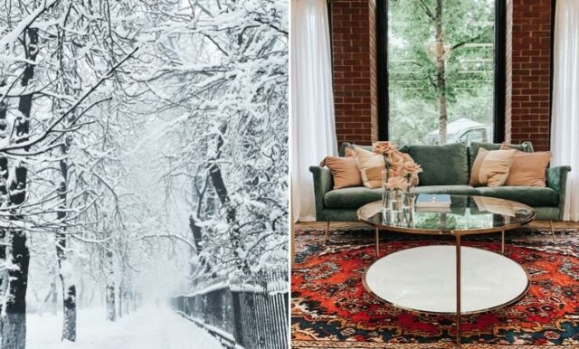 Så tvättar du dina mattor – i snön