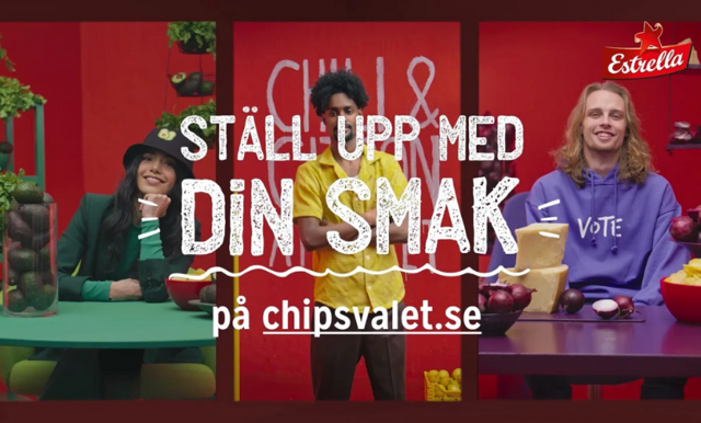 Skapa Sveriges nästa stora chipssmak 2022 – var med och tävla om en årsförbrukning Estrellasnacks